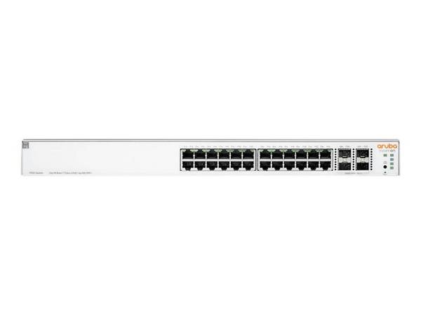 HPE Networking Instant On 1930 24G Class4 PoE 4SFP/SFP+ 370W Switch - Switch - L3 - managed - 24 x 10/100/1000 (PoE)