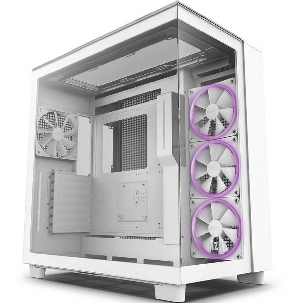 NZXT H series H9 Elite - Mid tower - ATX - Seitenteil mit Fenster (gehärtetes Glas)