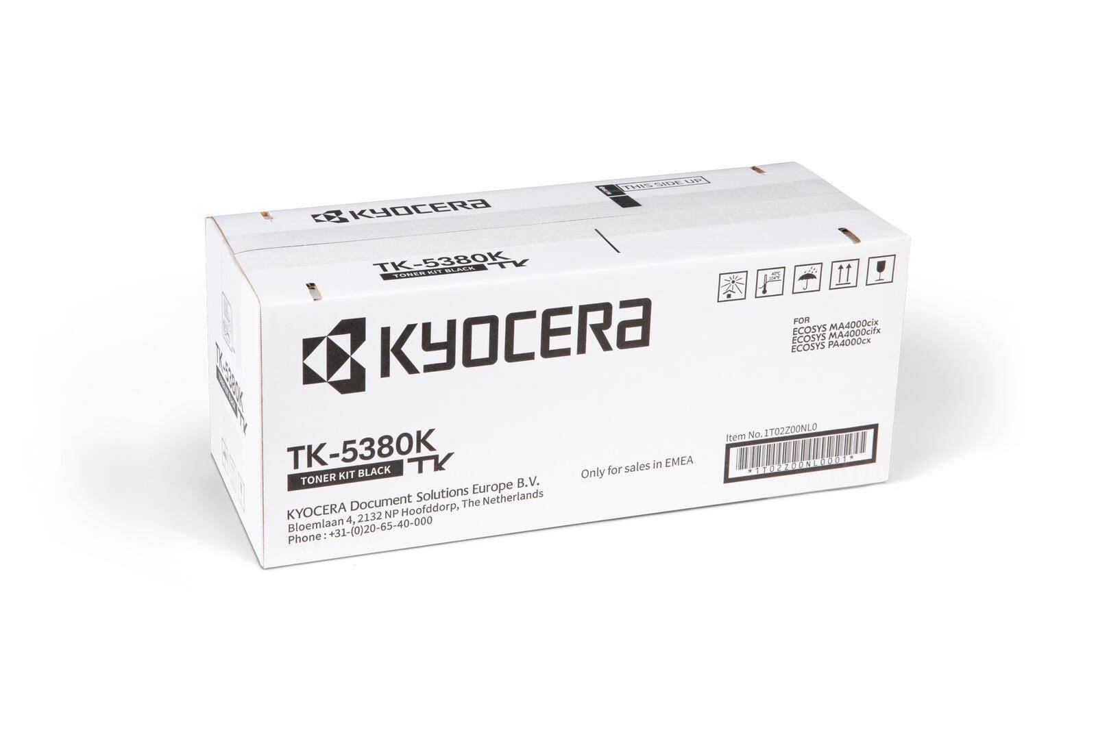 Kyocera TK 5380K - Schwarz - original - Tonerpatrone - für ECOSYS MA4000CIFX-0