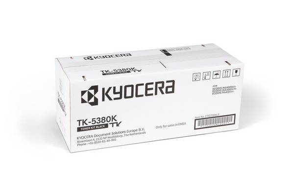 Kyocera TK 5380K - Schwarz - original - Tonerpatrone - für ECOSYS MA4000CIFX