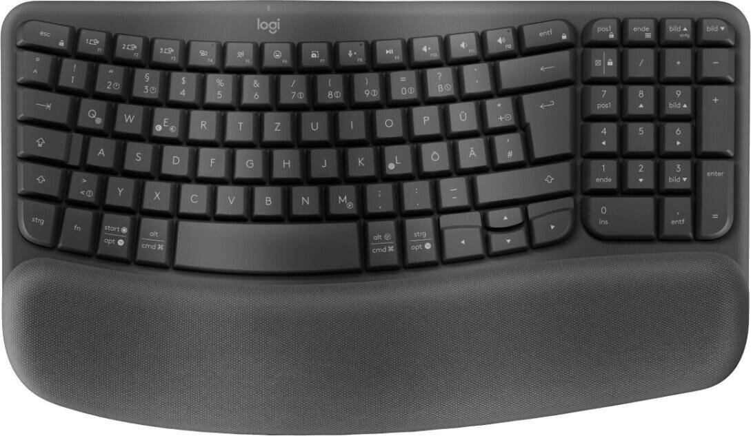 Logitech Wave Keys for Business, kabellose Tastatur 920-012327