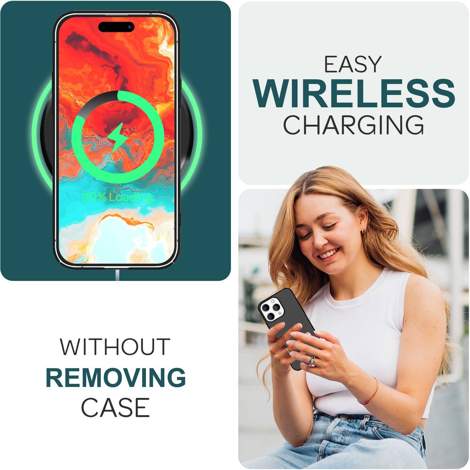 Dünne 0,5mm Hülle für iPhone 15 Pro Hard Case Ultra Slim Handyhülle Schutzhülle Schwarz-4