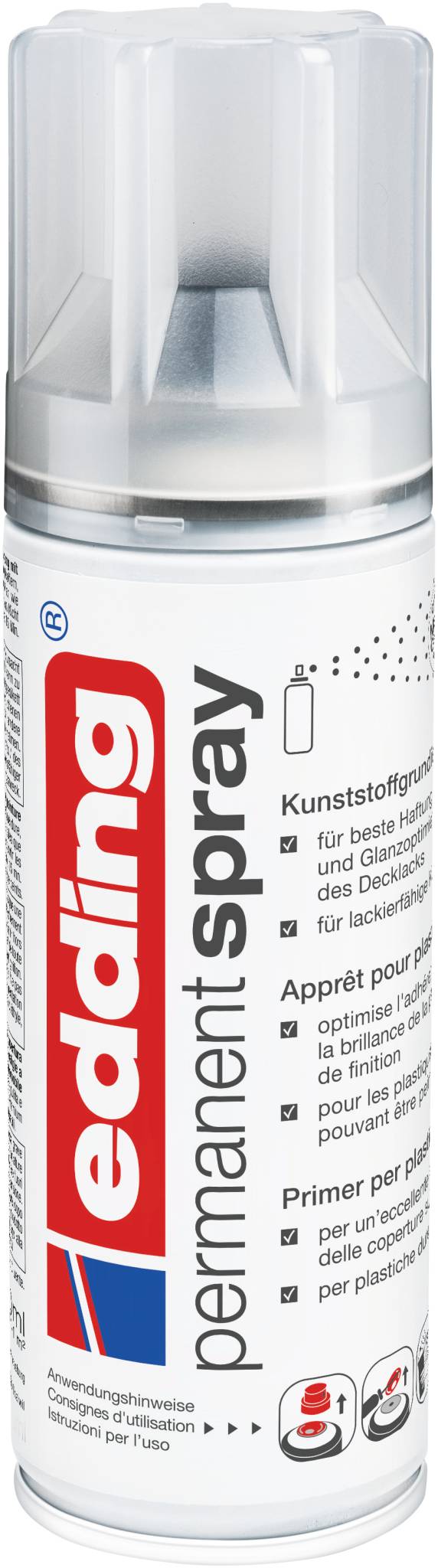 edding 5200 Permanentspray Kunststoffgrundierung farblos-0