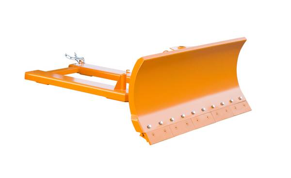 Schneeschieber SCH-F 150, lackiert, Gelborange