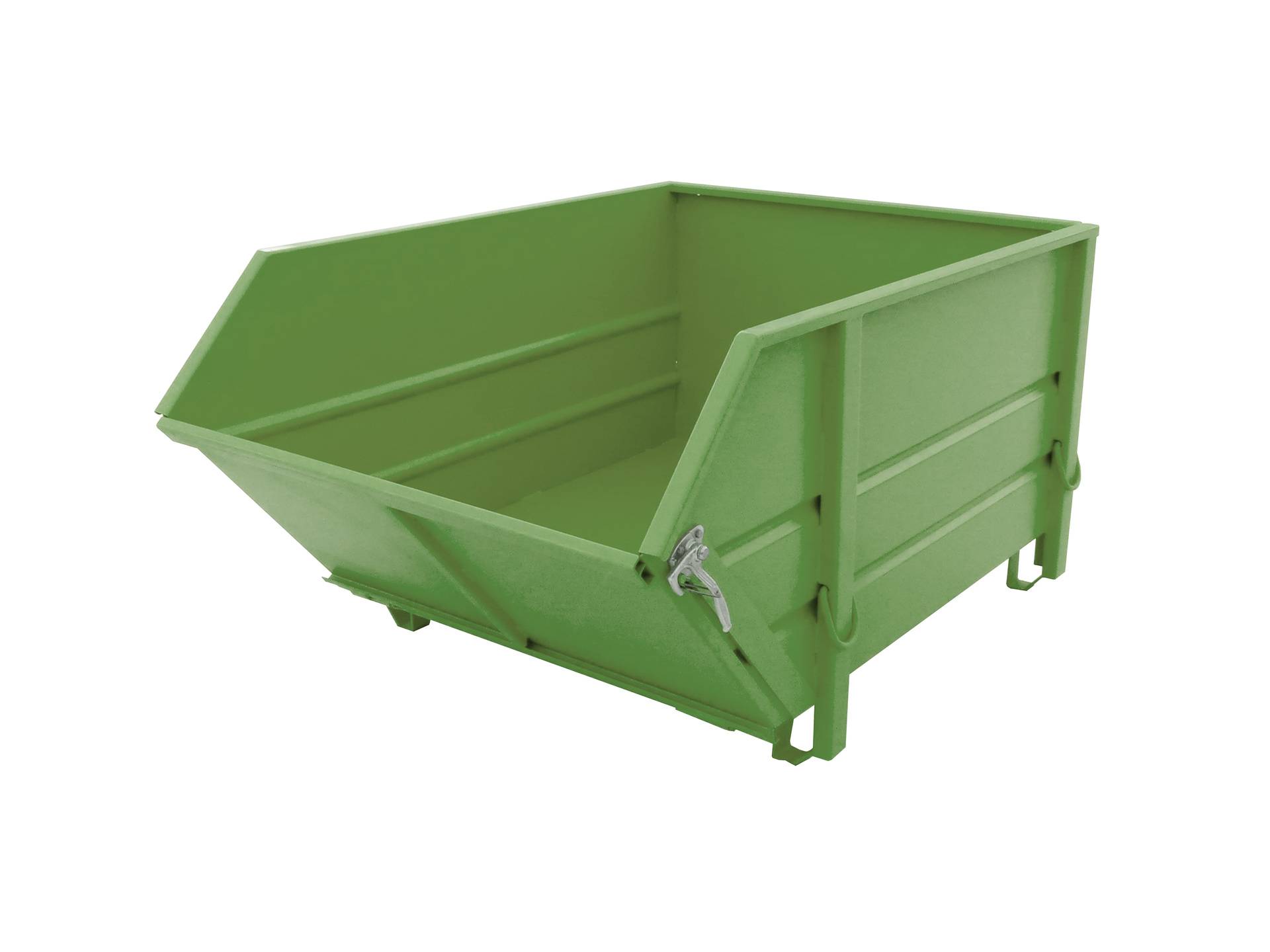 Baustoffbehälter BBK 100, lackiert, Resedagrün-0