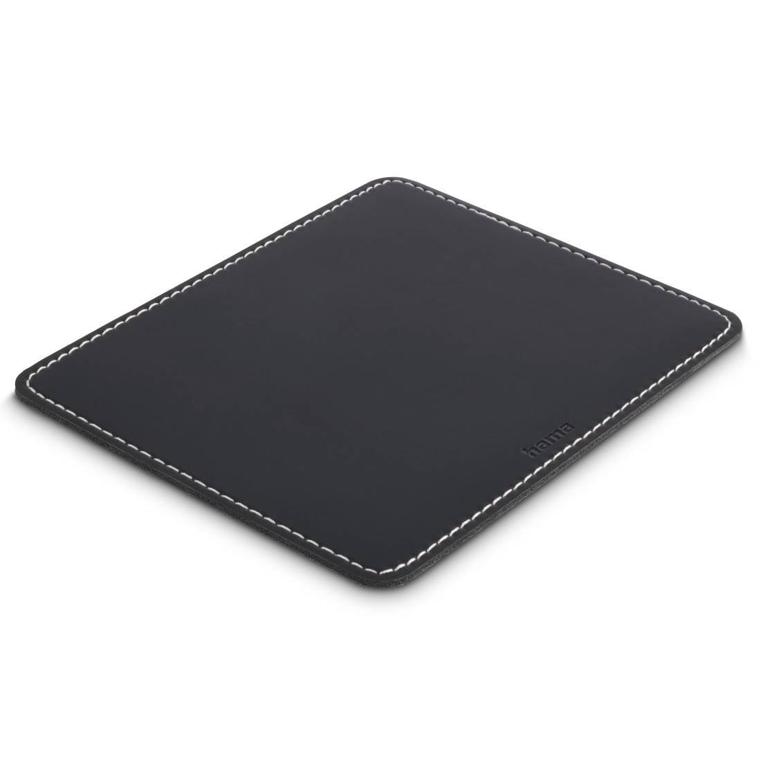 hama 00126856 Mauspad "Lederoptik", Schwarz-1