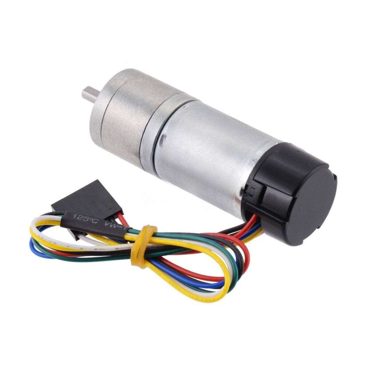 Pololu 34:1 Metal Gearmotor 25Dx67L mm HP 12V with 48 CPR Encoder-9