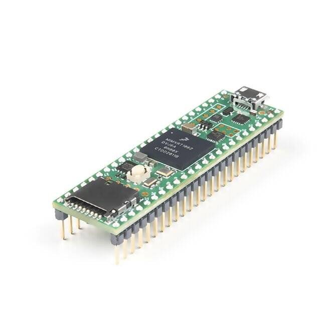 PJRC Teensy 4.1 with Pins USB Development Board Arduino IDE ARM Cortex-M7 600MHz-0