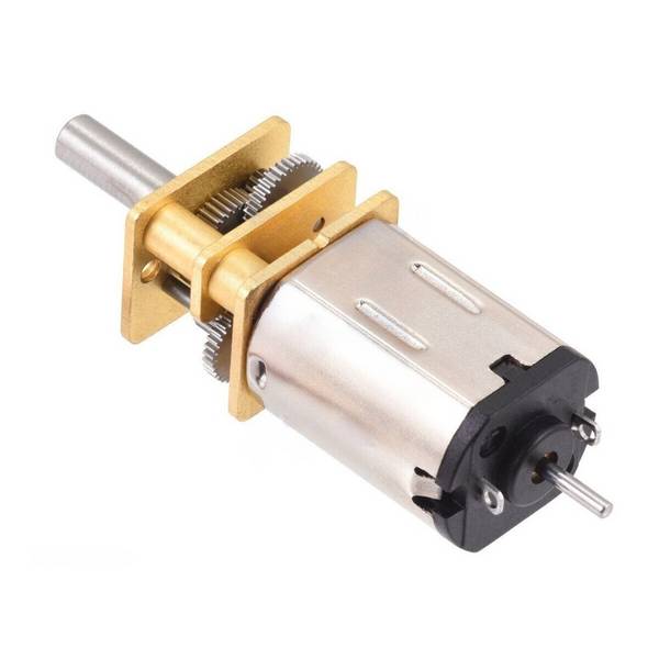 Pololu 298:1 Micro Metal Gearmotor LP 6V with Extended Motor Shaft 45RPM