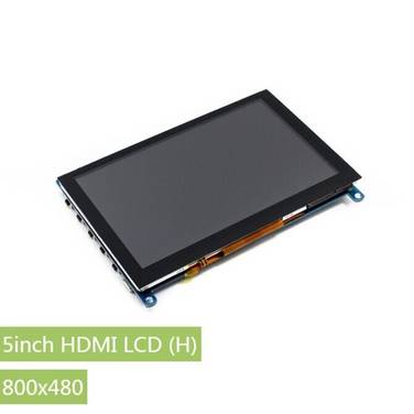Waveshare 5 inch Display 800x480 capacitive Touchscreen LCD(H) HDMI