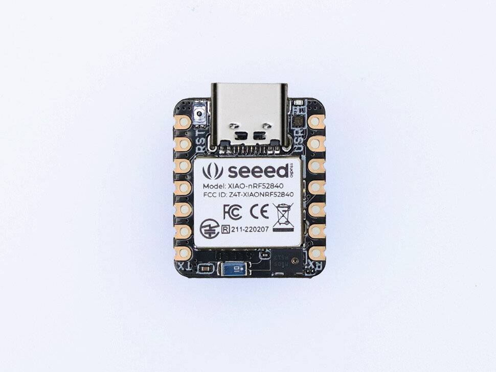 Seeed Studio XIAO nRF52840 Sense IMU Microphone Bluetooth5 TinyML TensorFlow Lite-0