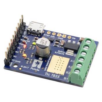 Pololu Tic T825 USB Multi-Interface Stepper Motor Controller (Connectors Soldered)