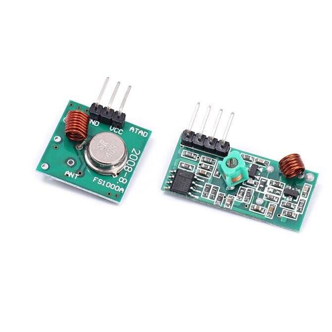 433 Mhz Funk Modul RF Empfänger Sender für Arduino Raspberry Pi-0