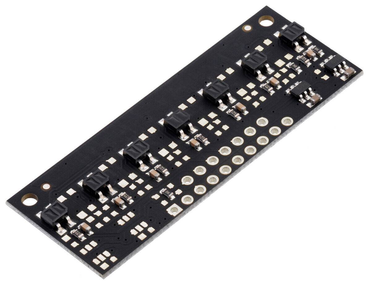 Pololu QTR-MD-07RC Reflectance Sensor Array: 7-Channel, 8mm Pitch, RC Output-0