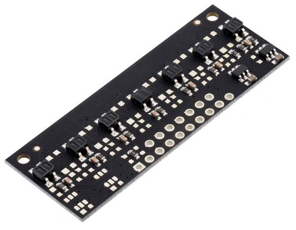 Pololu QTR-MD-07RC Reflectance Sensor Array: 7-Channel, 8mm Pitch, RC Output