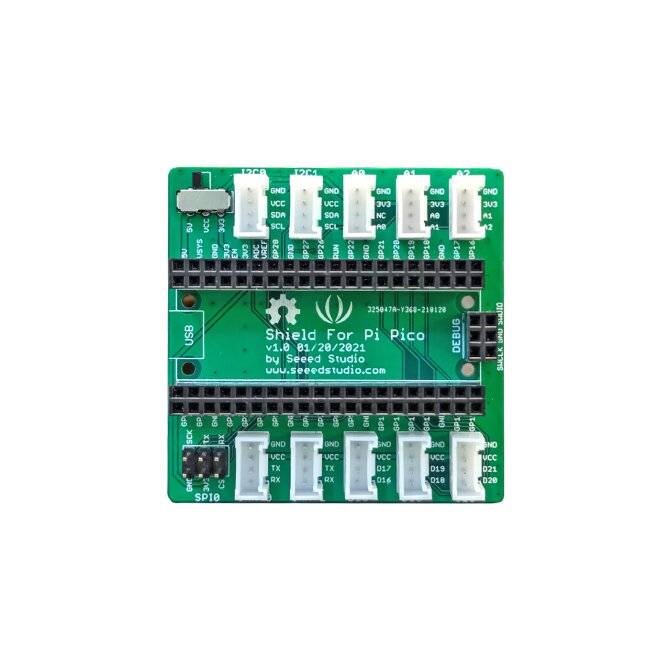 Seeed Studio Grove Shield for Pi Pico v1.0 No Soldering Needed-0