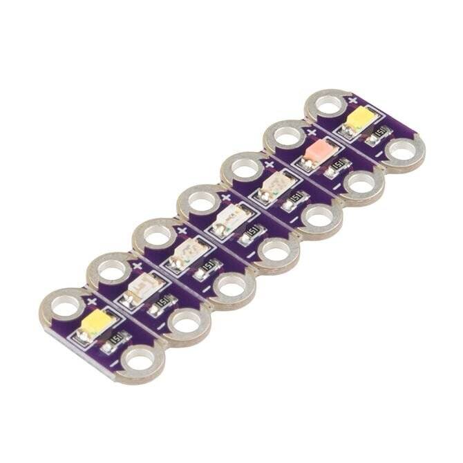 SparkFun LilyPad Rainbow LED (6 Colors) DEV-13903-4