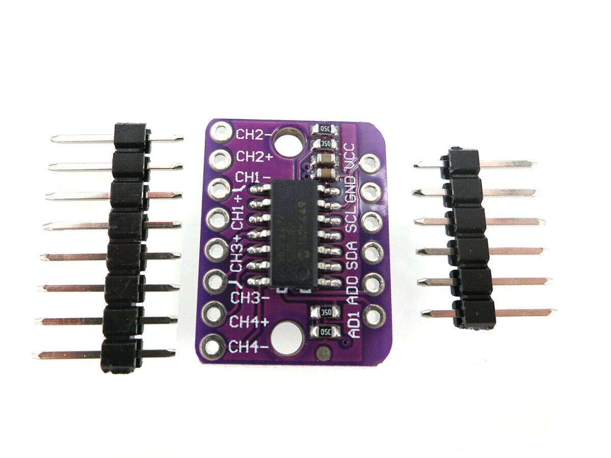 GY-MCP3424 18-Bit ADC Multi-Channel Analog-to-Digital Converter-3