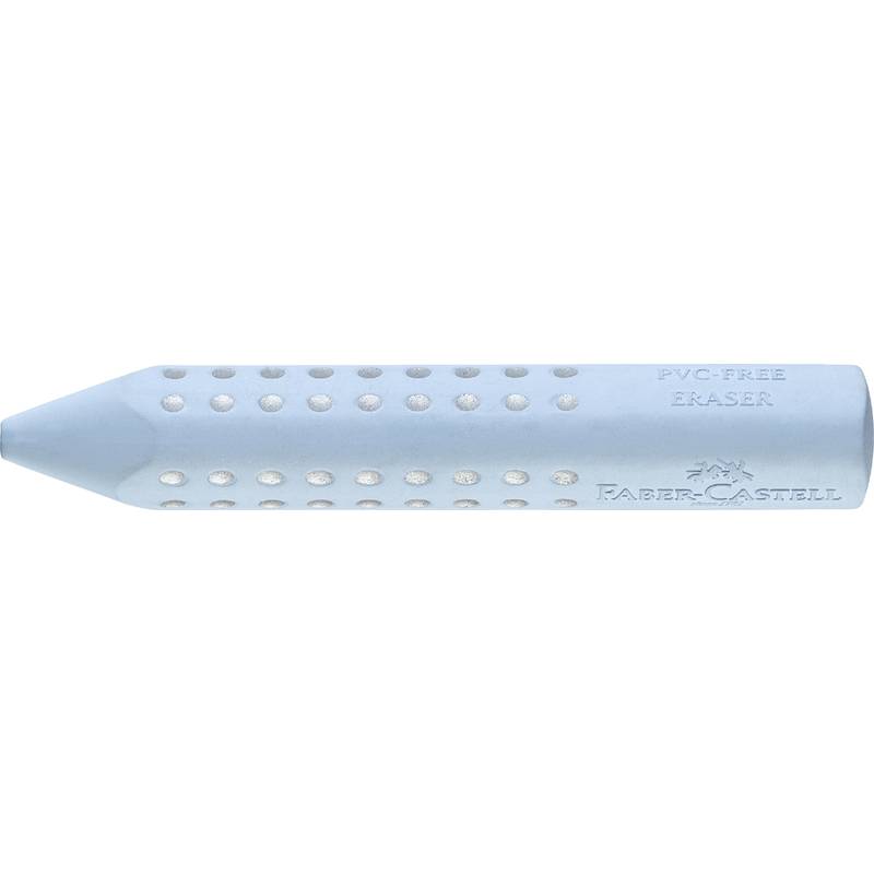 FABER-CASTELL - Dreikantradierer Grip 2001 sky blue 10x-0