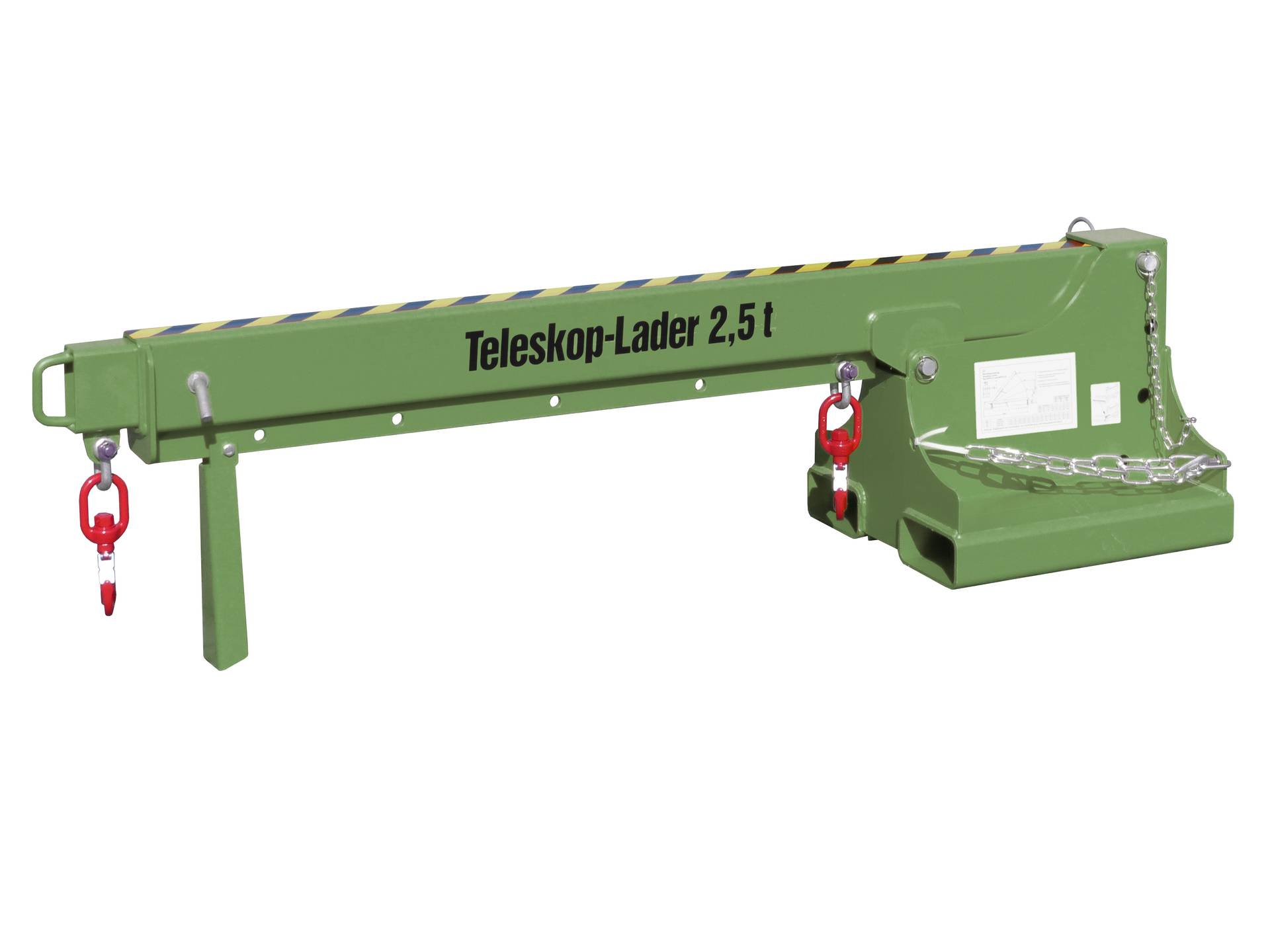 Teleskop-Lader KTH 2,5, lackiert, Resedagrün-0