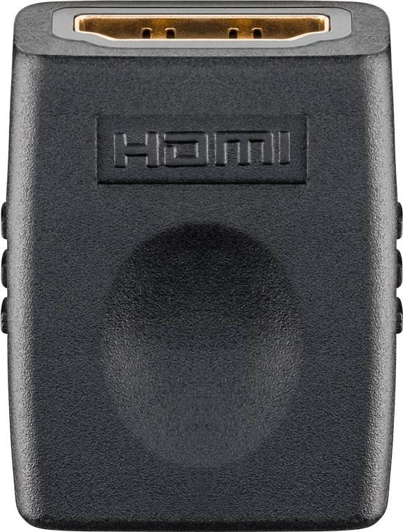 Goobay 65743 HDMI Kupplung zur HDMI Verlängerung / 8K @ 60 Hz / HDMI Adapter / 2x Monitorkabel verlängern / HDMI 8K-0