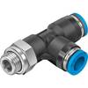 FESTO T-Verbinder 186172 QSTL-G1/4-8 Außengewinde: 1/4" (6.3 mm) Rohr-Ø: 8 mm 1 St.