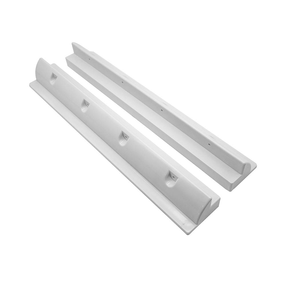 Offgridtec ABS Haltespoiler 590mm weiß vorgebohrt inkl. Edelstahlschrauben-2