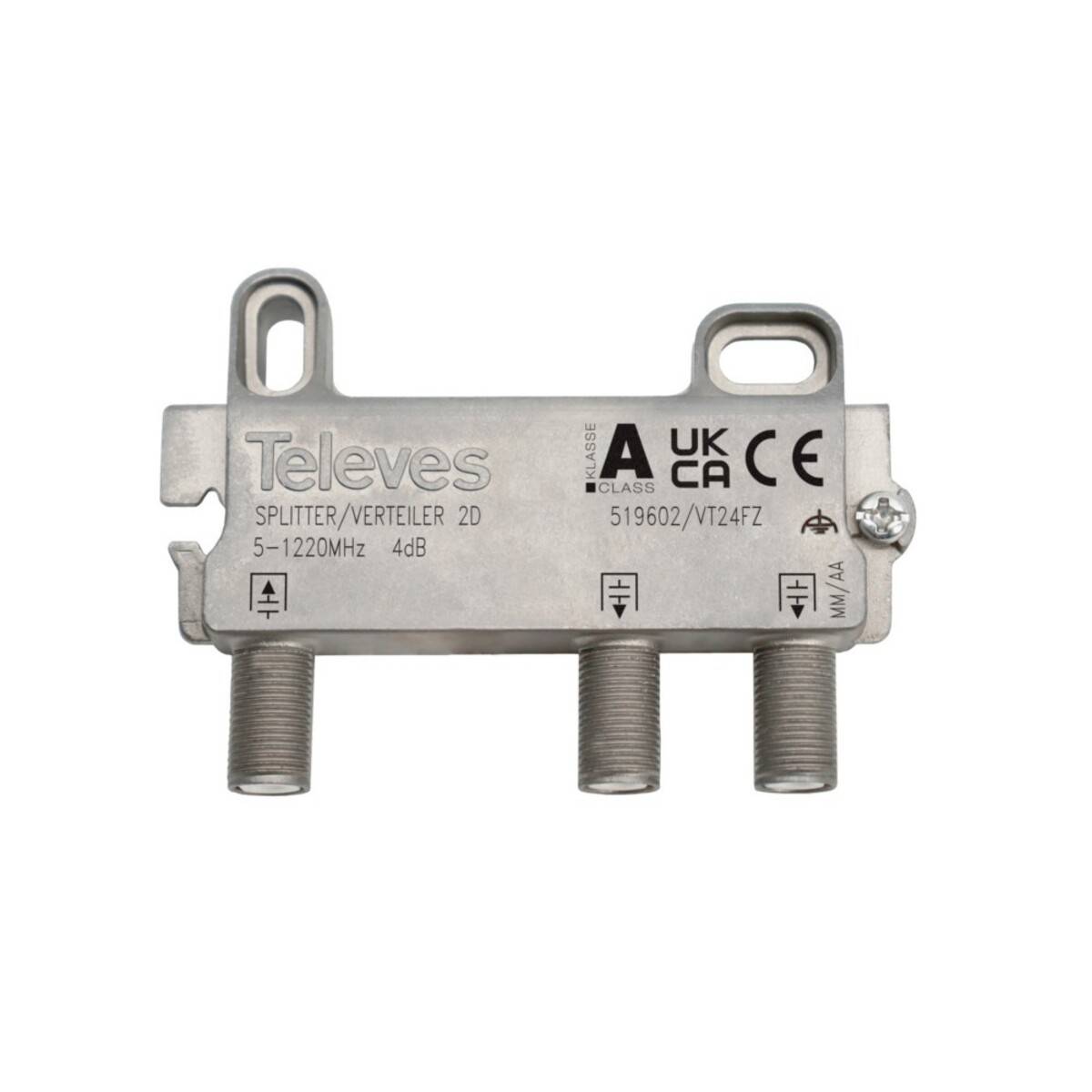 VT24FZ 2-fach Verteiler 5-1218MHz VD 4dB-0