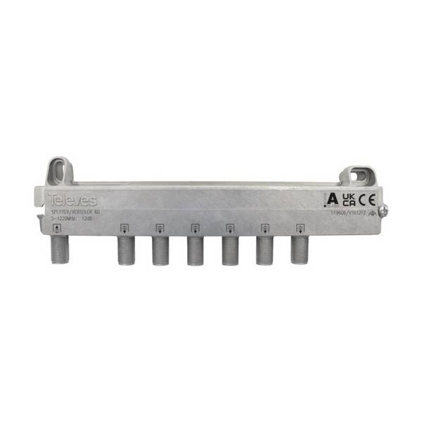Televes Verteiler 6f. 12dB, 5-1218MHz VT612FZ