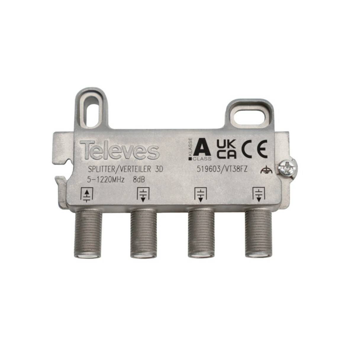 VT38FZ 3-fach Verteiler 5-1218MHz VD 8dB-0
