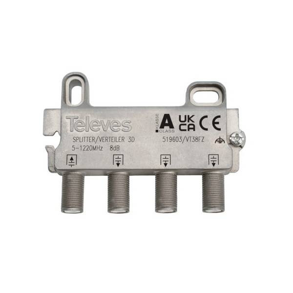 VT38FZ 3-fach Verteiler 5-1218MHz VD 8dB