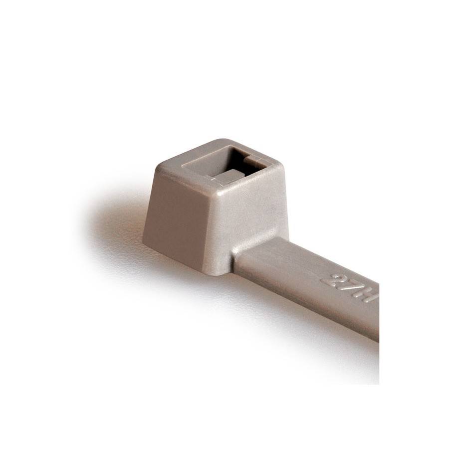 100 Stk. HellermannTyton Kabelbinder T30R-PA46-GY-0