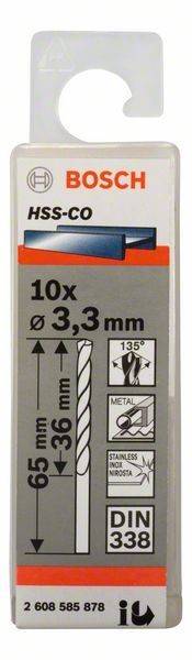 Bosch Power Tools PRO Stainless Steel HSS-Co 2608-1