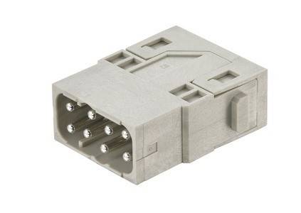 2 Stk. Harting Han EE Push-In module male 0914008