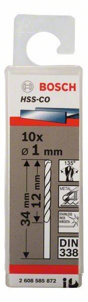Bosch Power Tools PRO Stainless Steel HSS-Co 2608-1