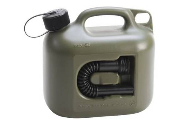 Kraftstoff-Kanister PROFI, 5 Liter, oliv-grün, mit UN-Zulassung, VE = 12 Stück