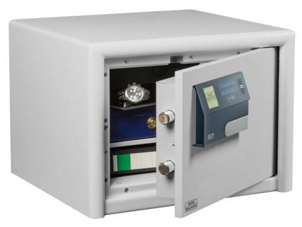 Burg Wächter Möbeltresor Dual-Safe 425 K, Fingerscan, Feuerfest, Widerstandsgrad S2, 27 Liter