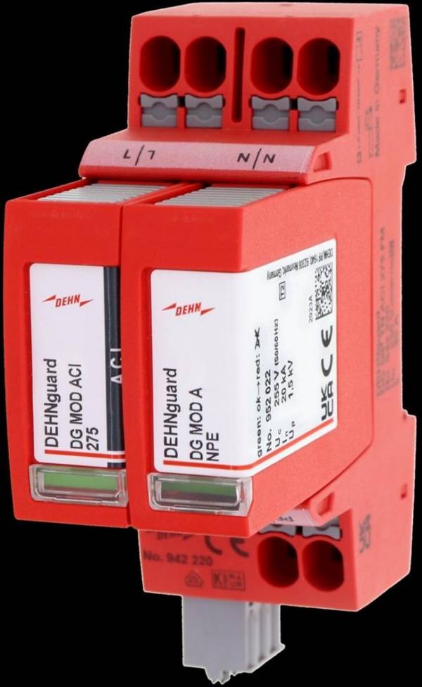 DEHN Überspannungsableiter Typ 2+3 DG MP TN ACI 275 FM