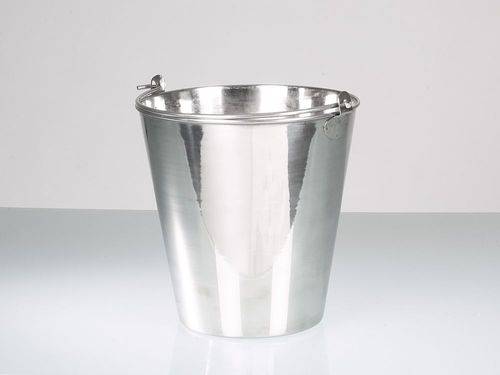Eimer aus Edelstahl 1.4301, mit Tragebügel, autoklavierbar, 10 Liter, VE = 2 Stück-1