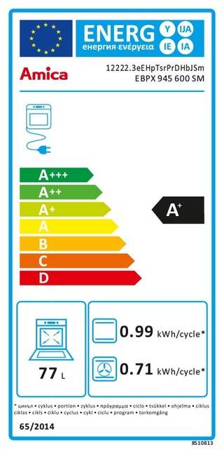 Amica EB-Backofen Pyrolyse FineDesign EBPX 945 600 SM-1