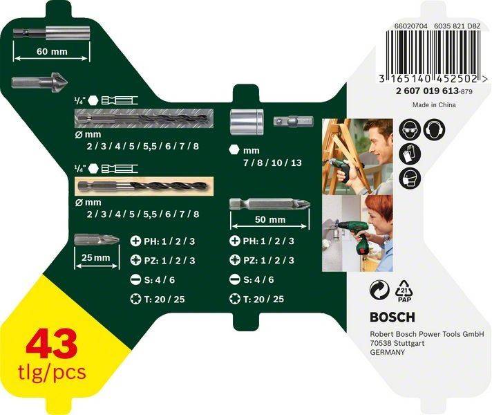 Bosch Power Tools Sechskantbohrer 2607019613-0