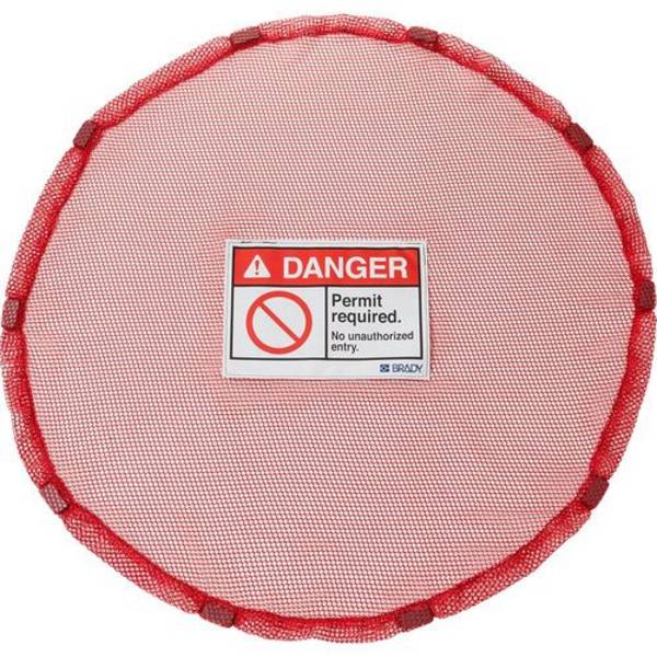 Magnetische Abdeckung für Bereiche mit Zutrittsgenehmigung, Ø: 1016 mm