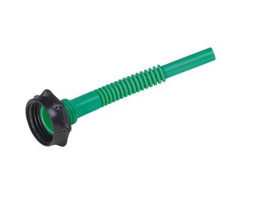 Auslaufrohr für Kanister, geeignet für Diesel, grün, große Öffnung, VE = 3 Stück-0