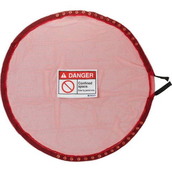 Verschließbare Netzabdeckung für enge Räume, Ø: 914,40 mm