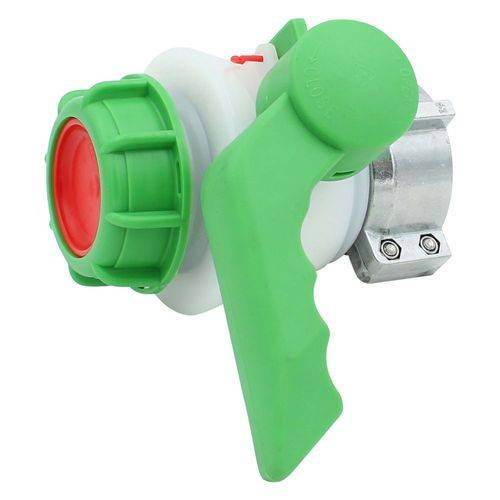 IBC-Kugelhahn DN 50, mit Grobgewinde S60x6-0