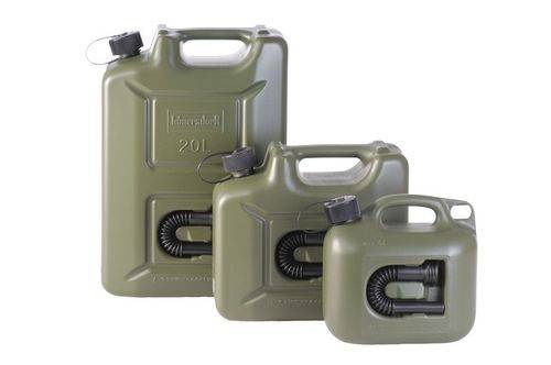 Kraftstoff-Kanister PROFI, 10 Liter, oliv-grün, mit UN-Zulassung, VE = 5 Stück-1