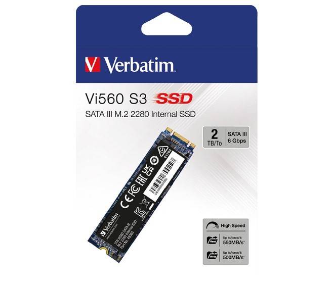 2 Stk. Verbatim SSD 2TB SATA-III 49365-0