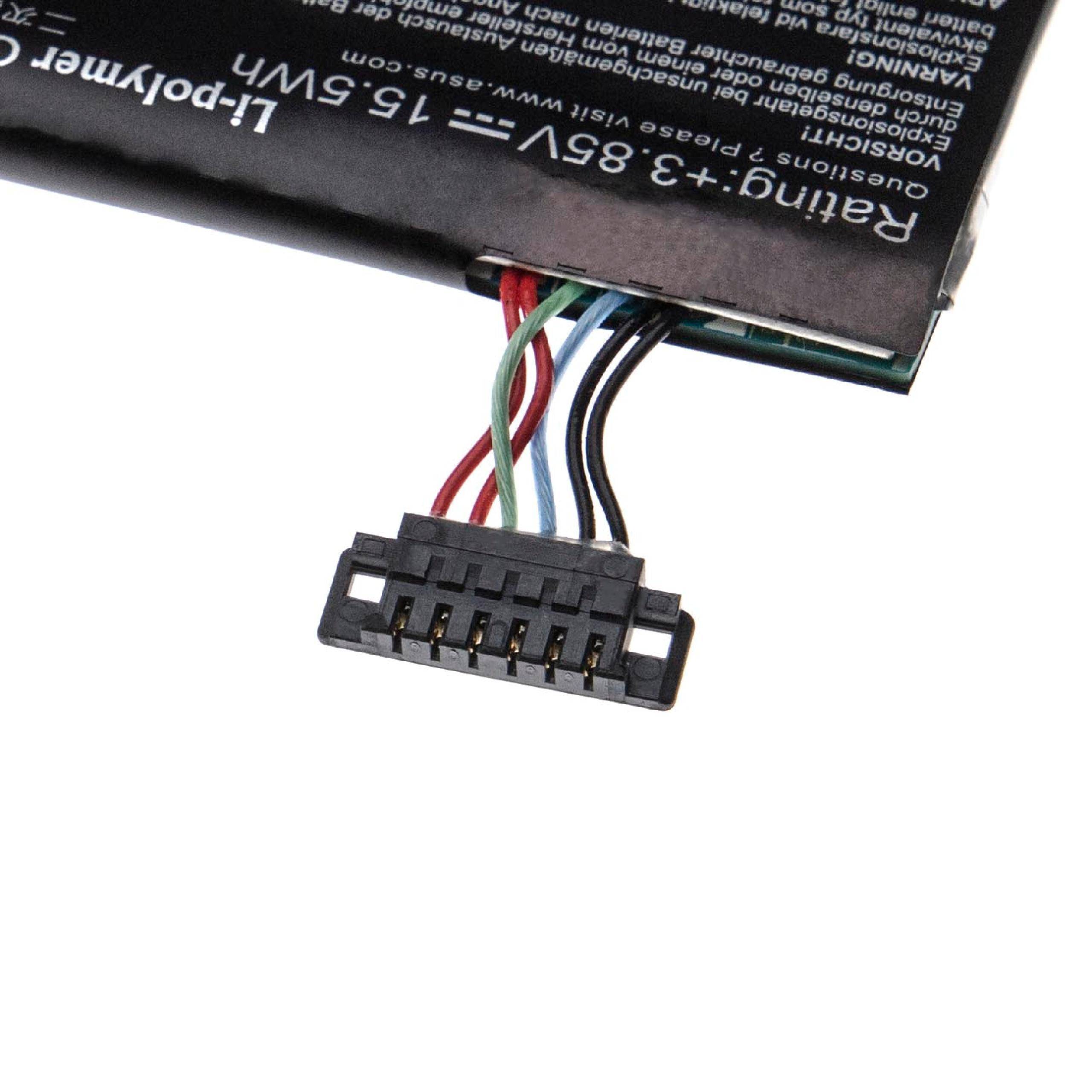 vhbw Akku Ersatz für Asus C11-P1304 | C11PN51, C11P1326, C11P1304, C11PN9H für Tablet Pad (3910 mAh, 3,85 V, Li-Polymer)-1