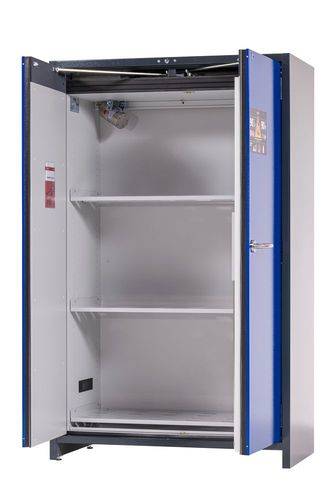 asecos Lithium-Ionen Akku-Lagerschrank, SafeStore-Pro, 3 Fachböden, B 1200 mm-2
