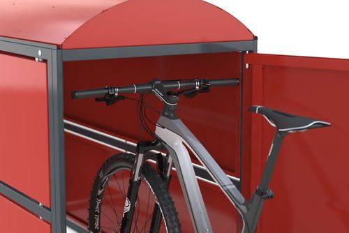 Fahrradgarage BIKEBOX Maxi-2, Stahlblech, Fahrräder, Pedelecs, E-Bikes (BxTxH) 1060 x 2580 x 1820 mm-2